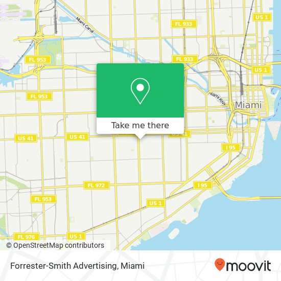 Forrester-Smith Advertising map