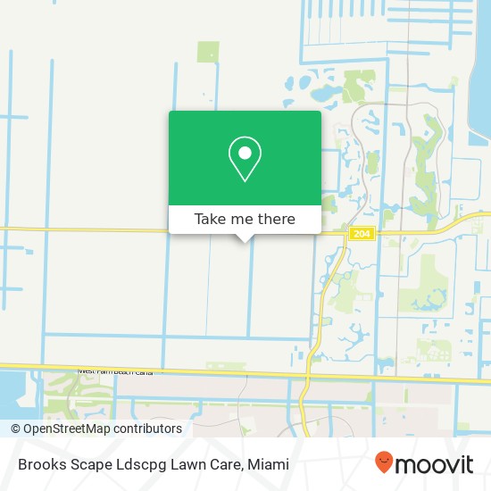 Brooks Scape Ldscpg Lawn Care map