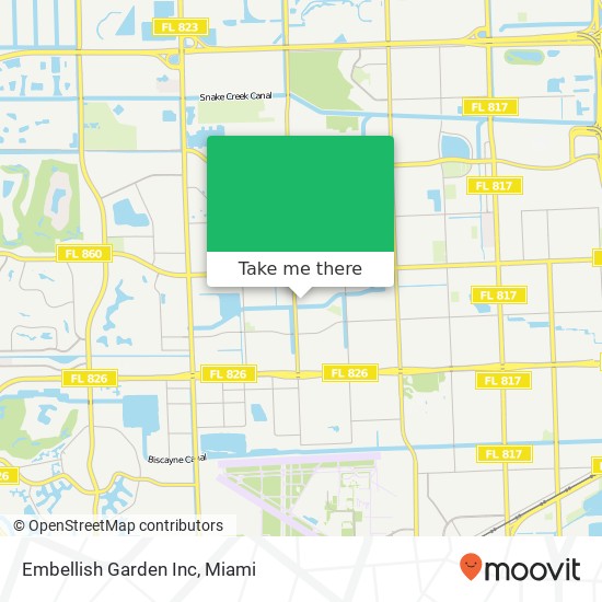 Embellish Garden Inc map