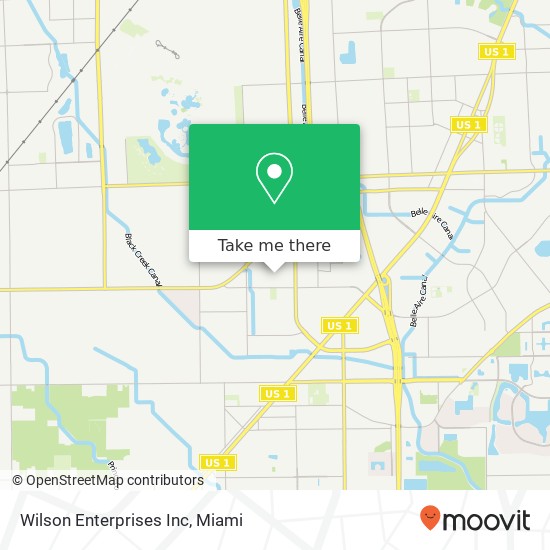 Wilson Enterprises Inc map