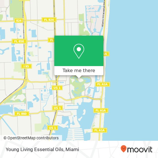 Young Living Essential Oils map