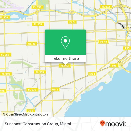 Mapa de Suncoast Construction Group