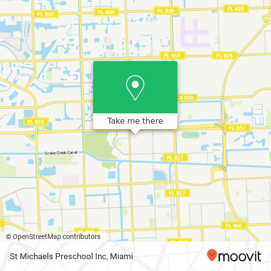 St Michaels Preschool Inc map