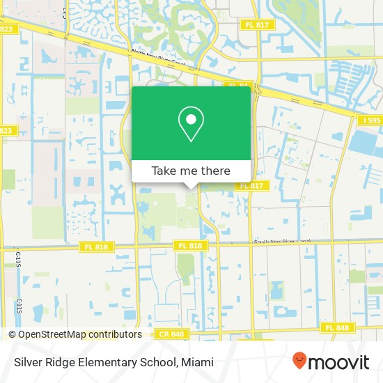 Silver Ridge Elementary School map
