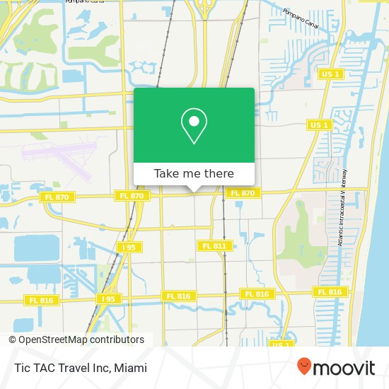 Tic TAC Travel Inc map