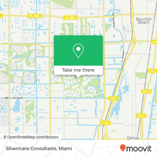 Silvermans Consultants map