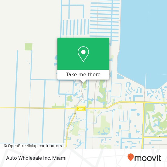 Auto Wholesale Inc map