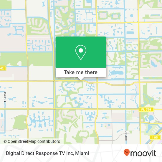 Mapa de Digital Direct Response TV Inc