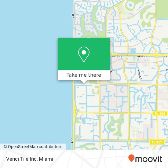 Venci Tile Inc map