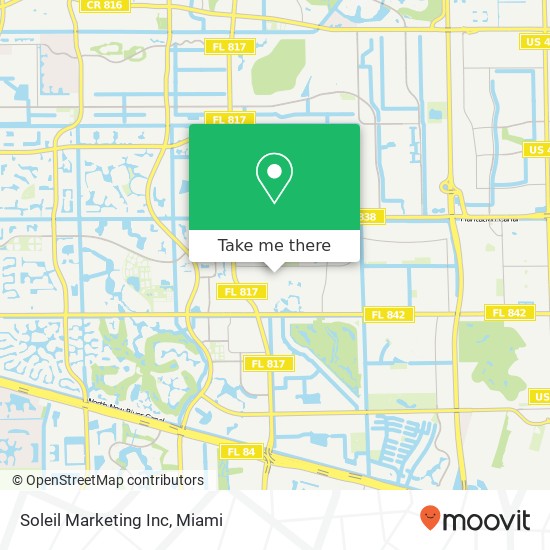 Soleil Marketing Inc map