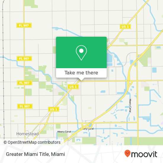 Greater Miami Title map