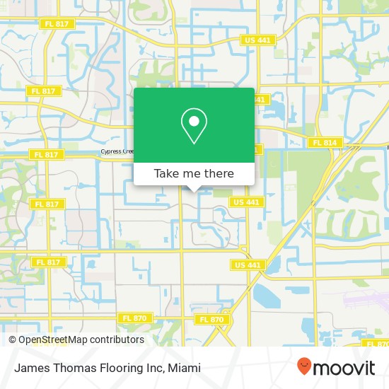 James Thomas Flooring Inc map