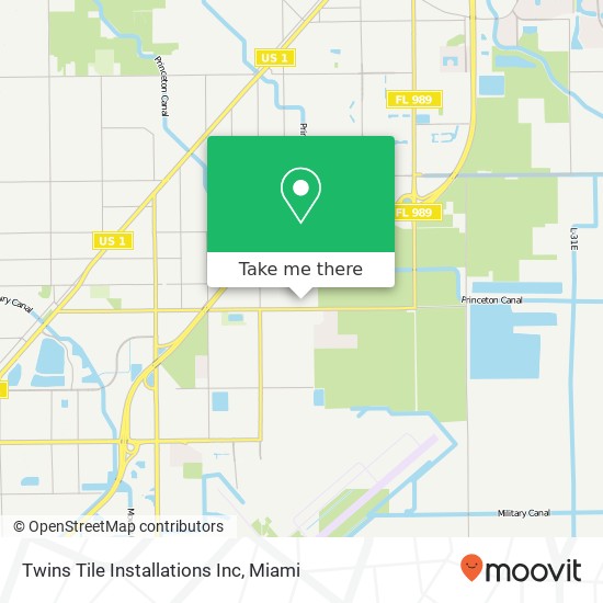 Twins Tile Installations Inc map