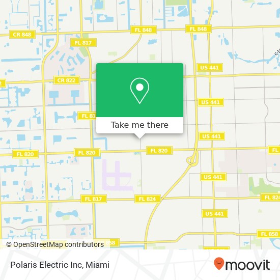 Polaris Electric Inc map