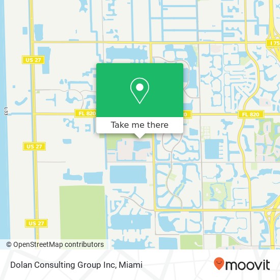 Mapa de Dolan Consulting Group Inc