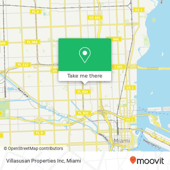 Villasusan Properties Inc map