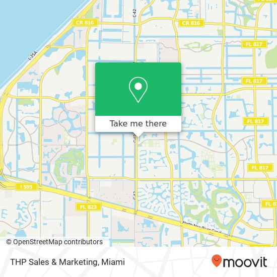 THP Sales & Marketing map