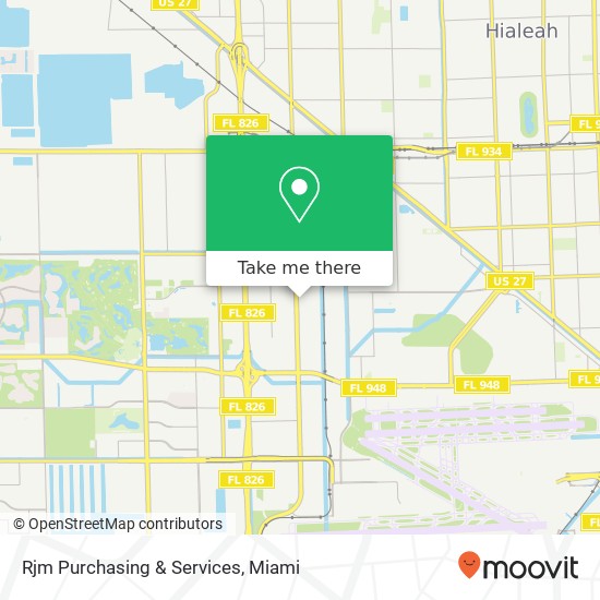 Rjm Purchasing & Services map