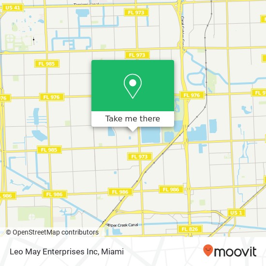 Leo May Enterprises Inc map