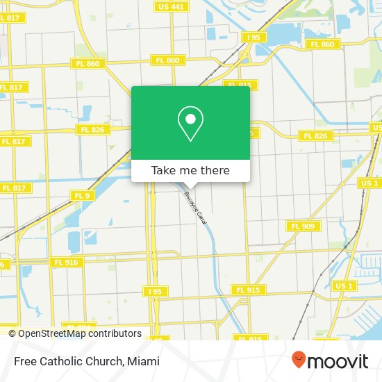 Free Catholic Church map