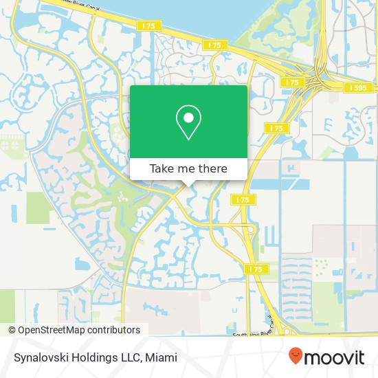 Synalovski Holdings LLC map