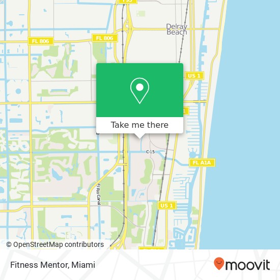 Fitness Mentor map