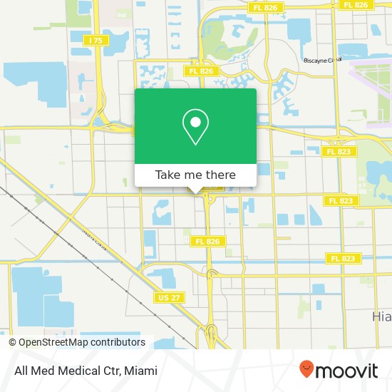 All Med Medical Ctr map