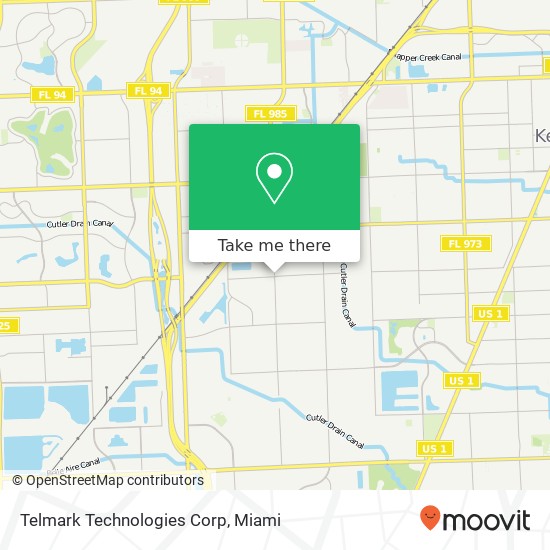Telmark Technologies Corp map