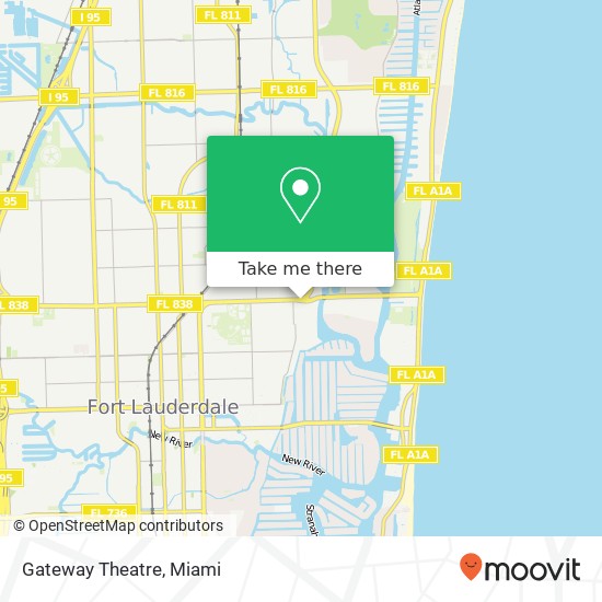 Gateway Theatre map