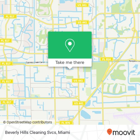 Beverly Hills Cleaning Svcs map