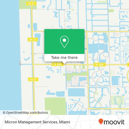 Micron Management Services map