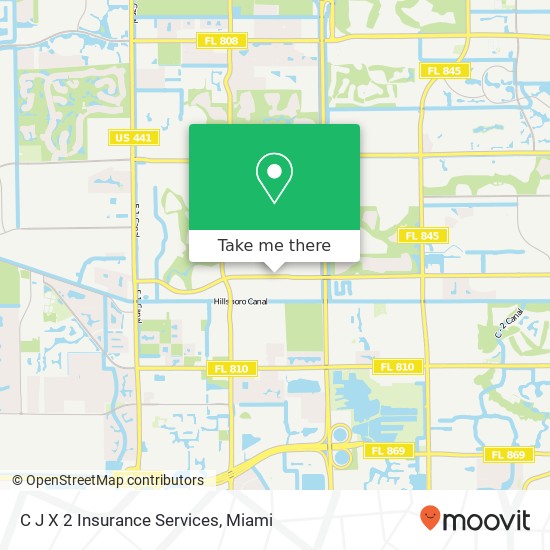 C J X 2 Insurance Services map