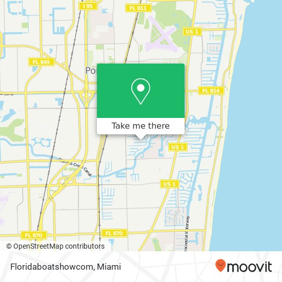 Floridaboatshowcom map