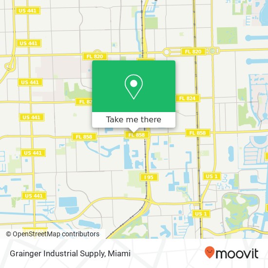 Grainger Industrial Supply map