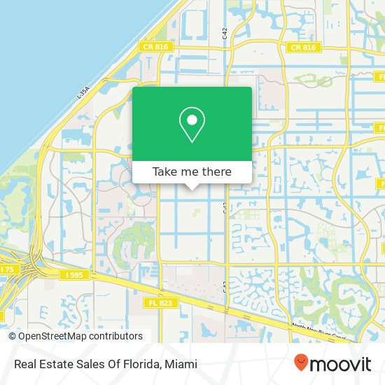 Mapa de Real Estate Sales Of Florida