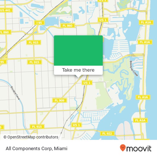 All Components Corp map