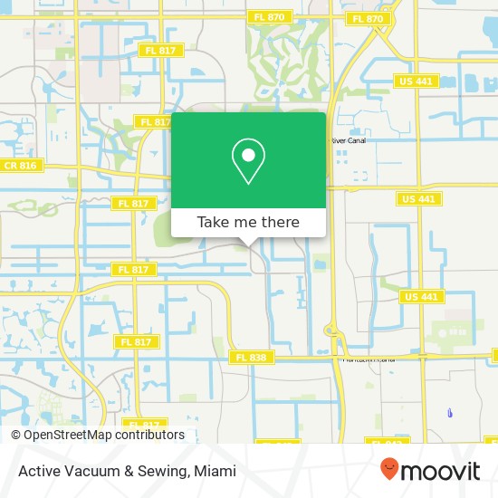 Mapa de Active Vacuum & Sewing
