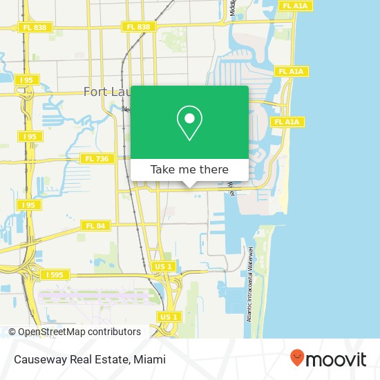 Causeway Real Estate map