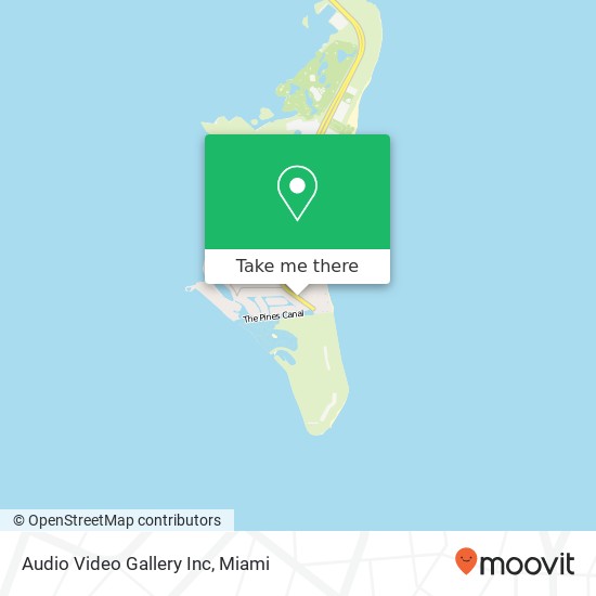 Audio Video Gallery Inc map