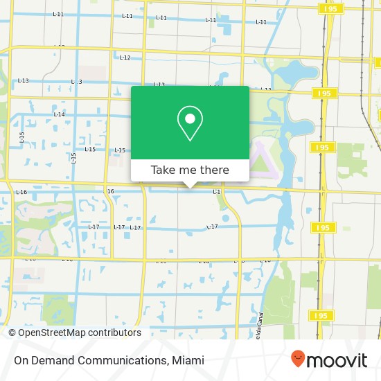 On Demand Communications map