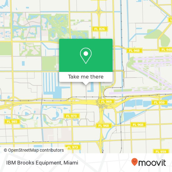 IBM Brooks Equipment map