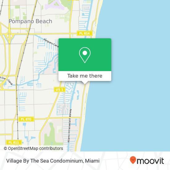 Village By The Sea Condominium map