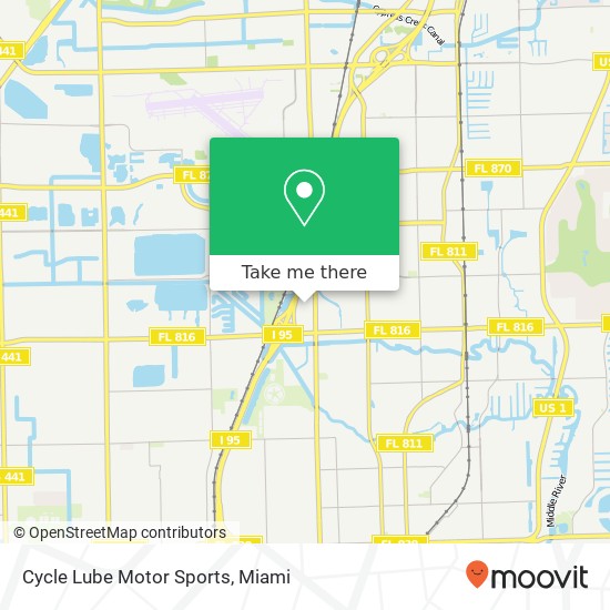 Cycle Lube Motor Sports map