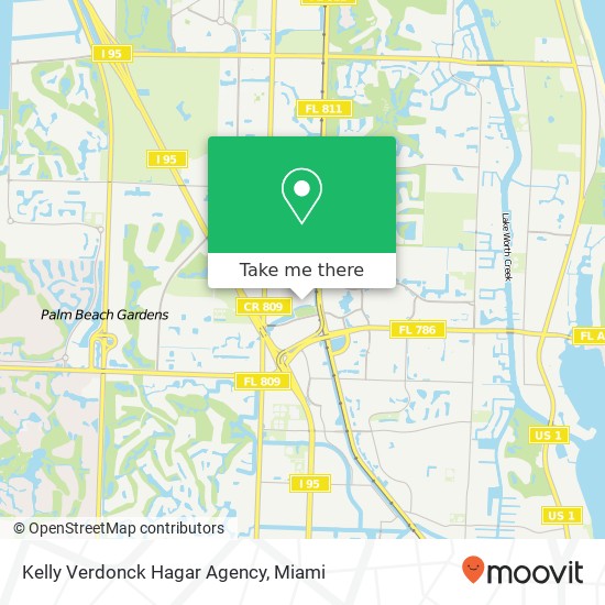 Mapa de Kelly Verdonck Hagar Agency