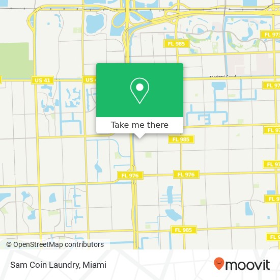 Mapa de Sam Coin Laundry