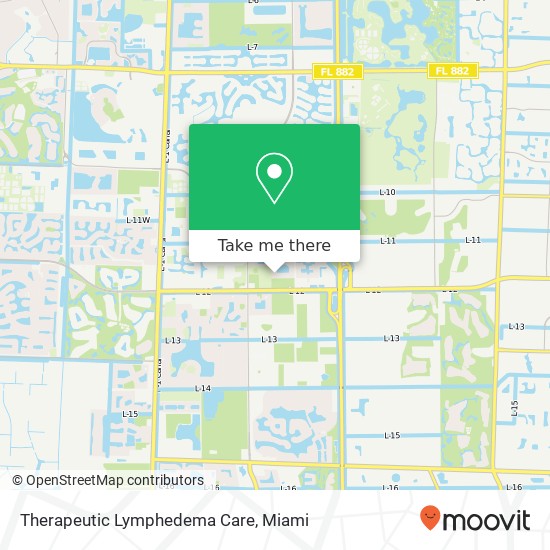 Mapa de Therapeutic Lymphedema Care