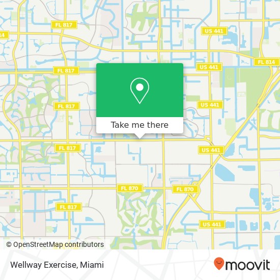 Wellway Exercise map