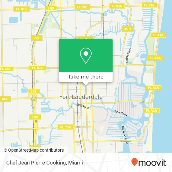 Mapa de Chef Jean Pierre Cooking