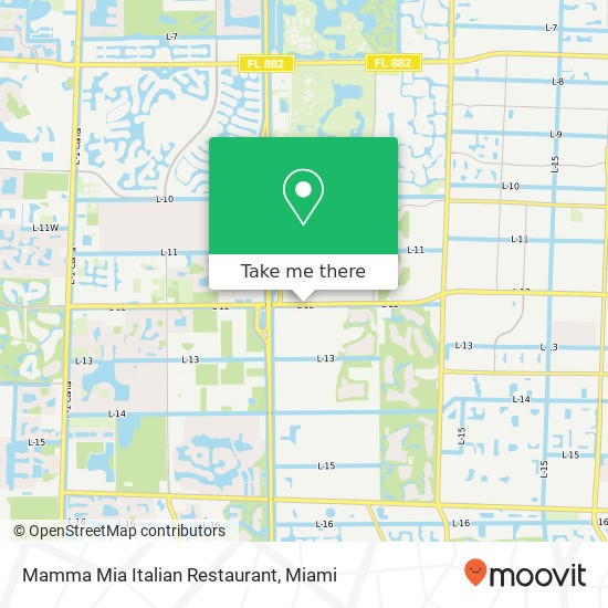 Mapa de Mamma Mia Italian Restaurant