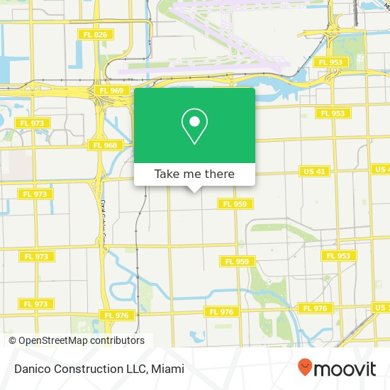 Mapa de Danico Construction LLC